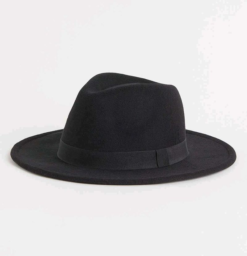 H&amp;M Black Fedora Hat