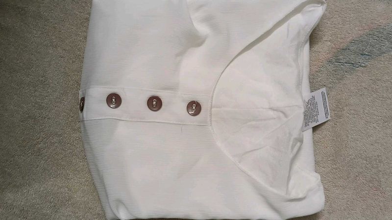 white dress 👗 with tag