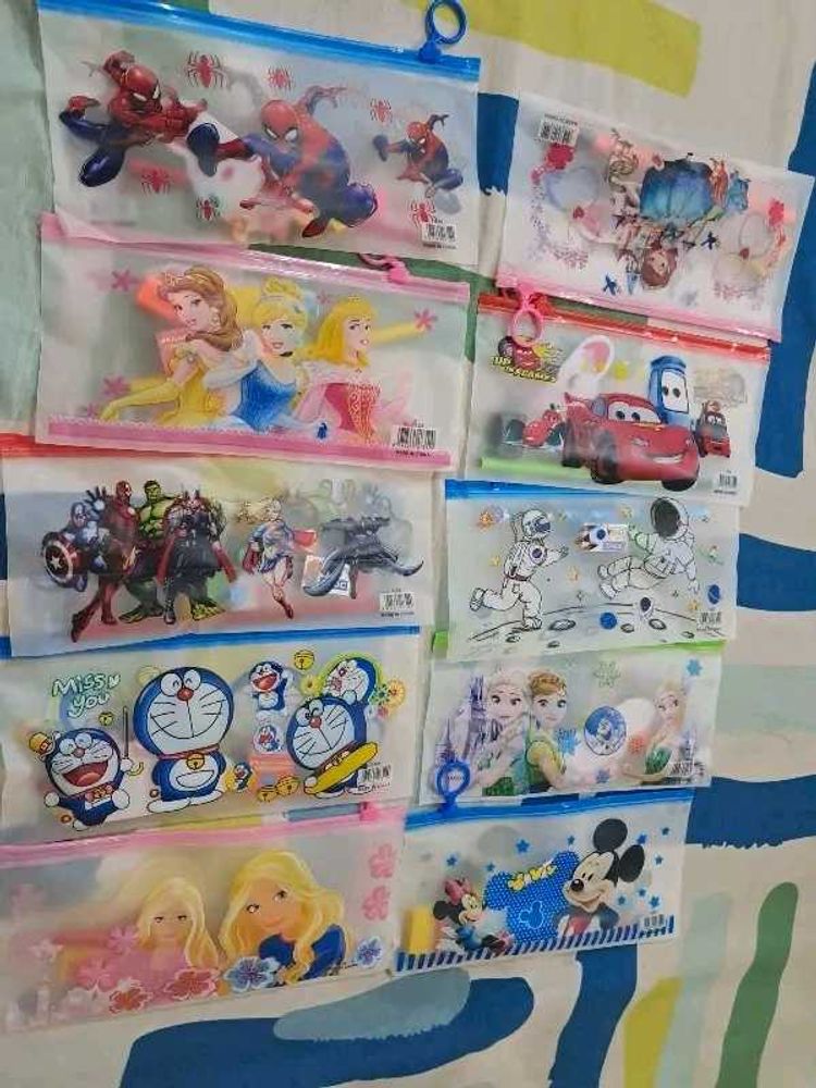 Assorted Character Pencil Cases