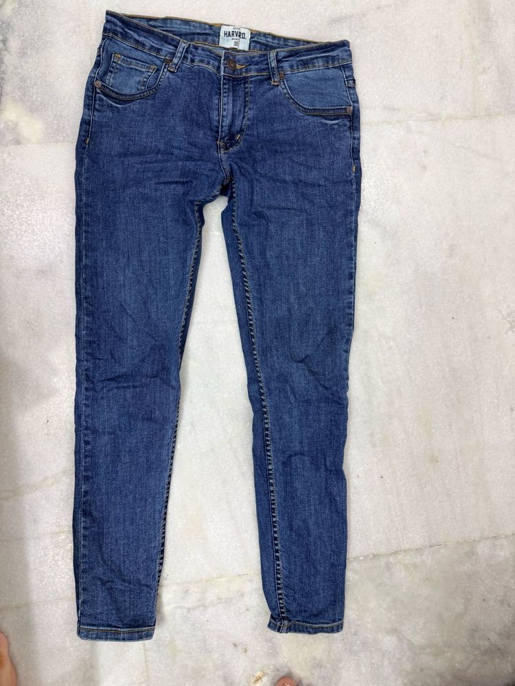 Classic Blue Denim Jeans