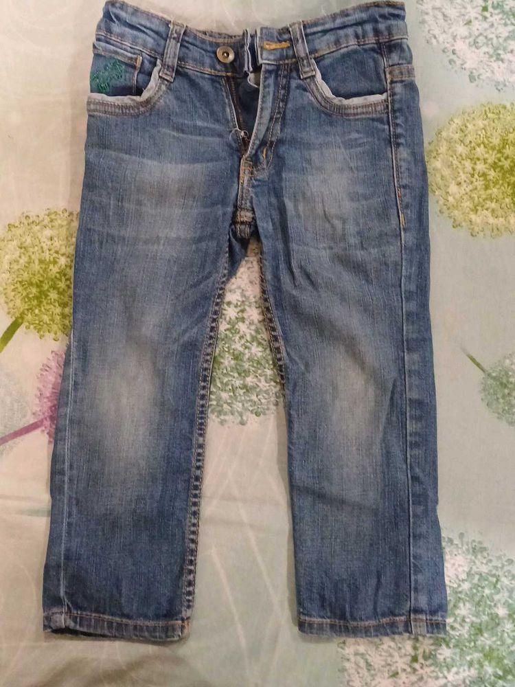 Boy's Blue Denim Jeans