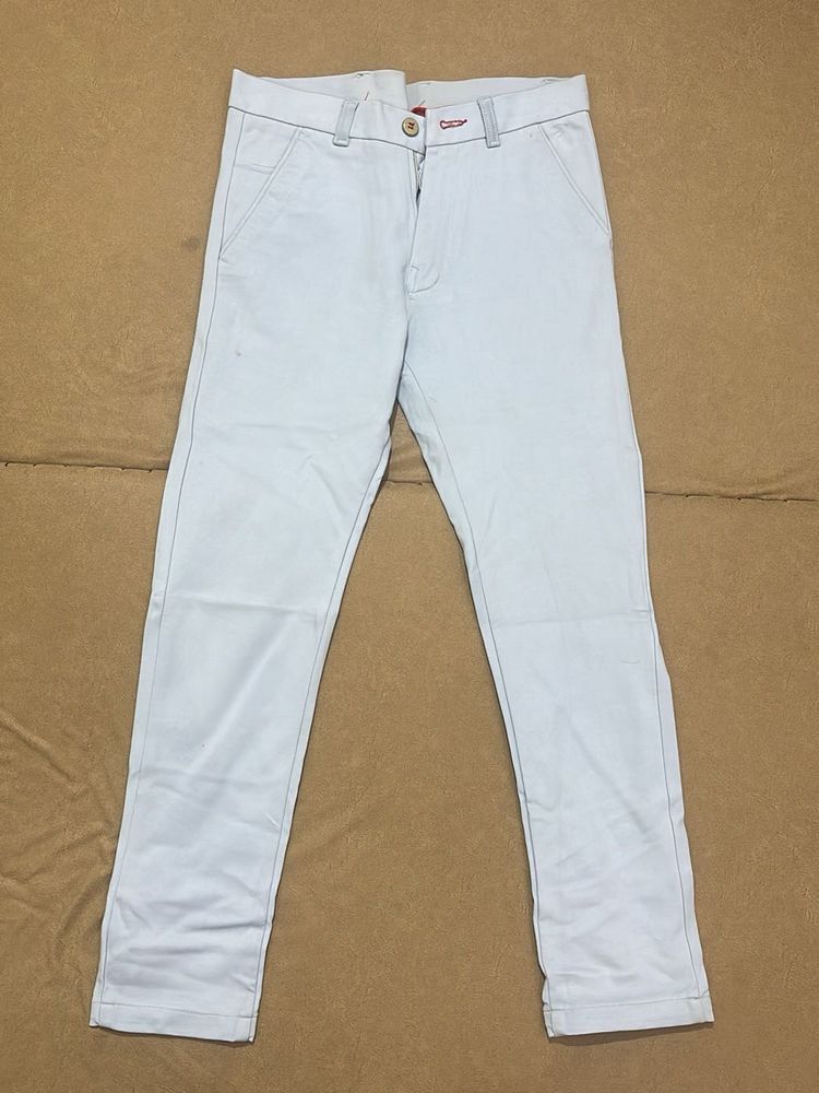 blue formal pants