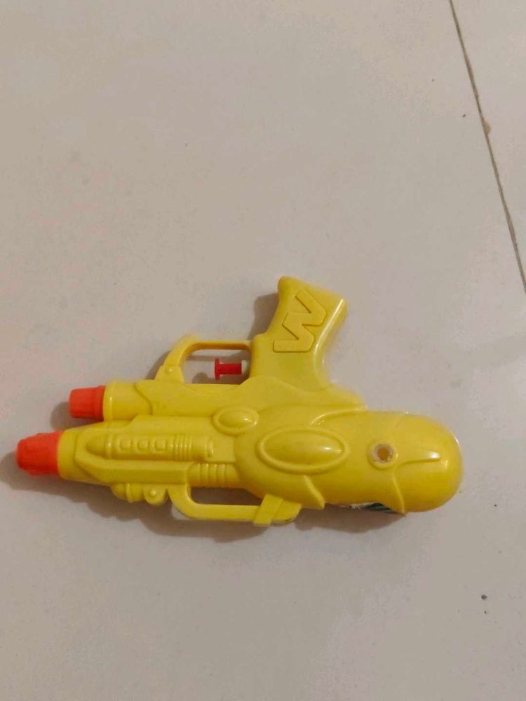 Yellow Water Gun Toy
