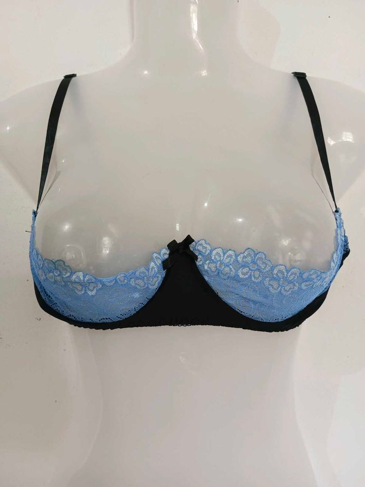 Lace Trimmed Push-Up Bra
