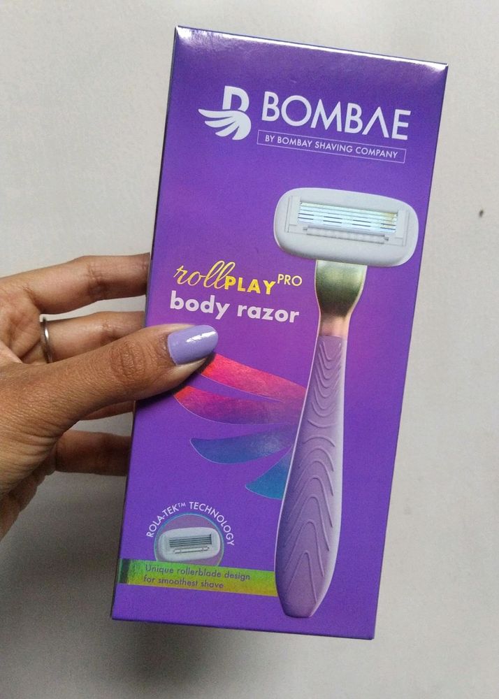 Bombae Shaving Company Rollplay body Razor!💜