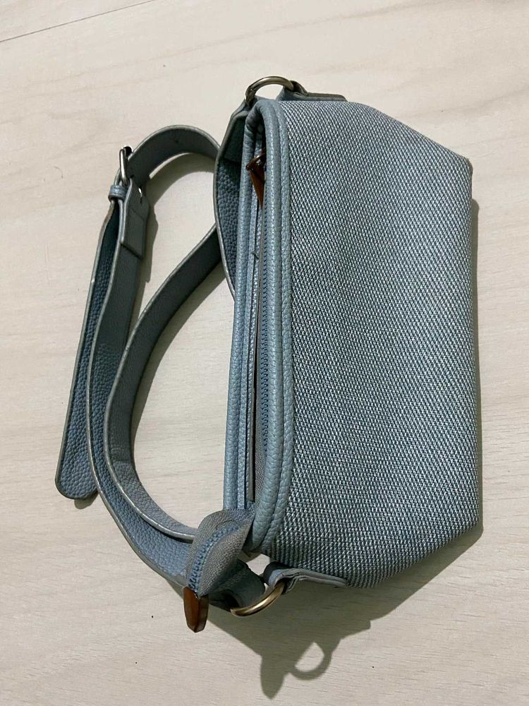 Blue Sling bag