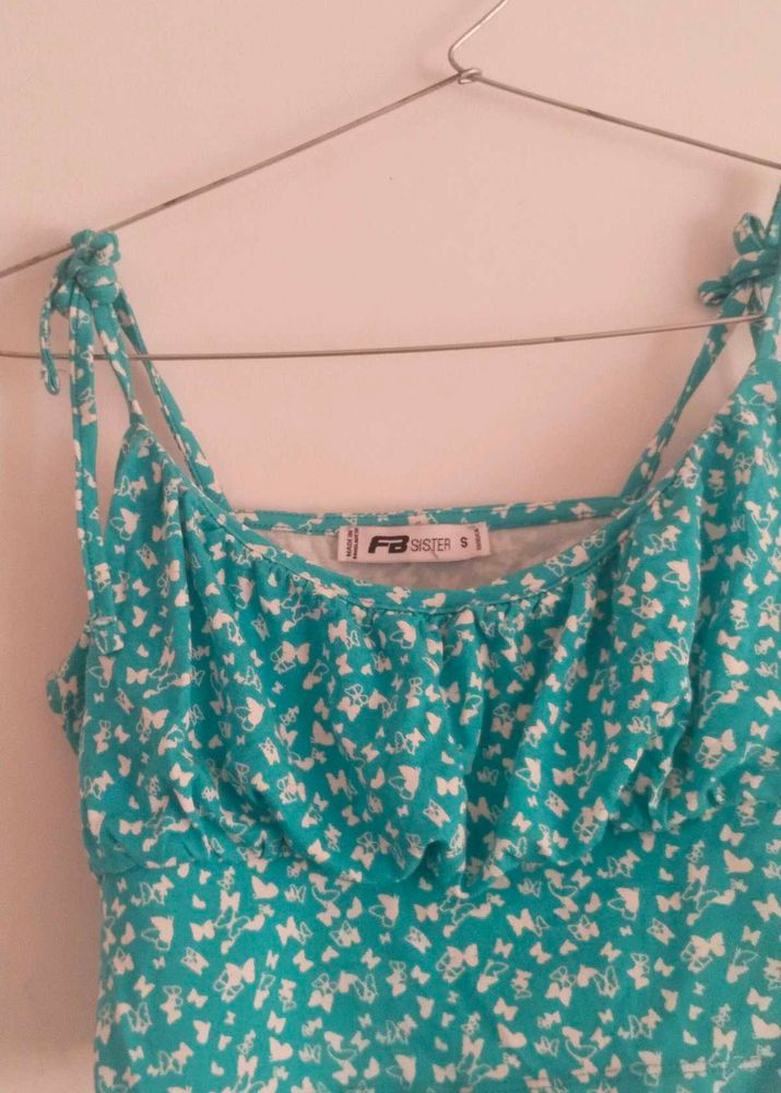 Cute Butterfly Print Camisole Top