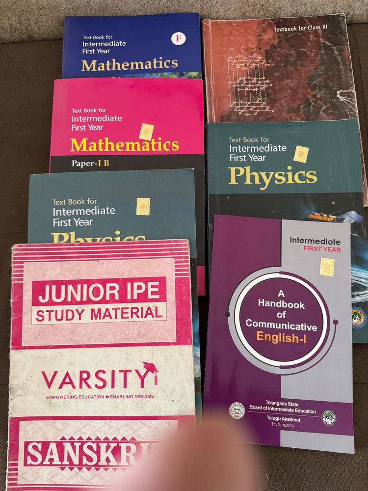 Intermediate First Year Textbooks Bundle