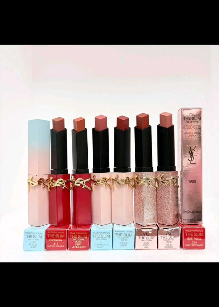 YSL The Slim Collection Lipsticks
