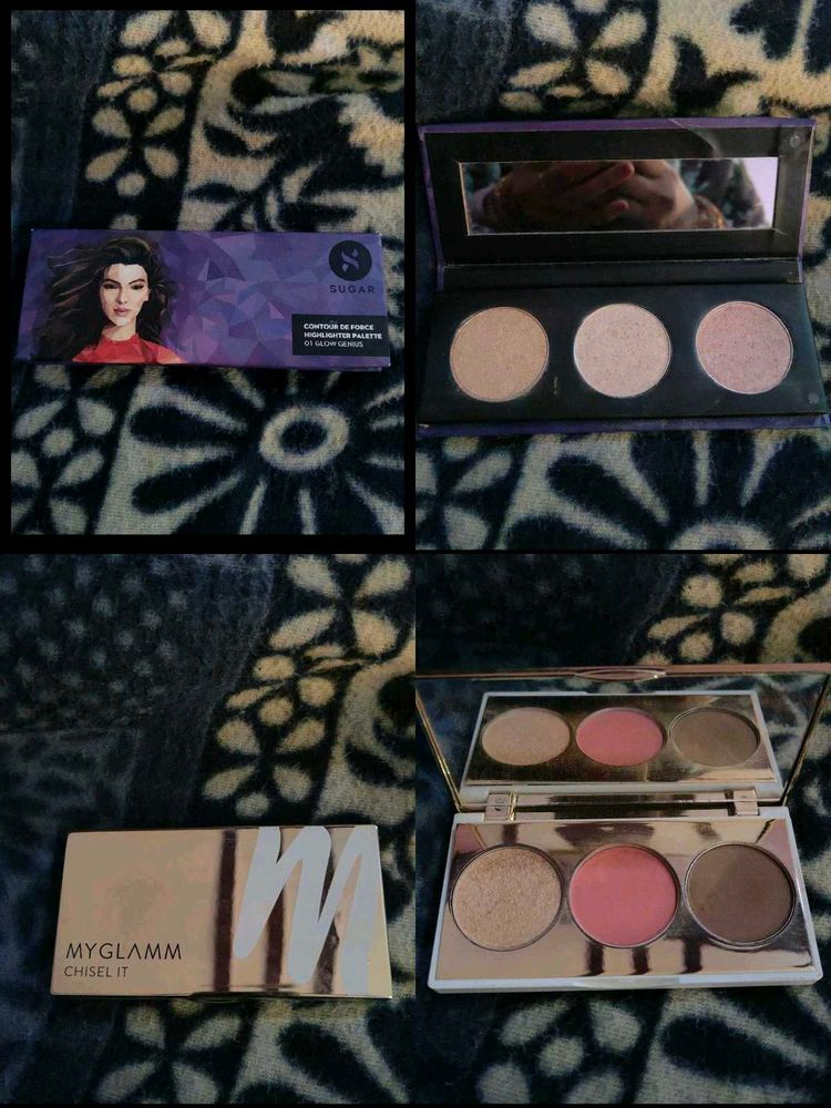 SUGAR &amp; MYGLAMM Makeup Palettes
