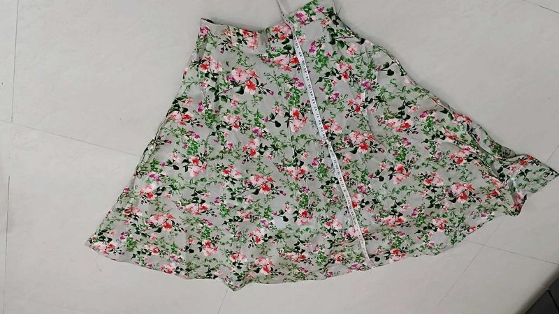 Skirt And Crop Top