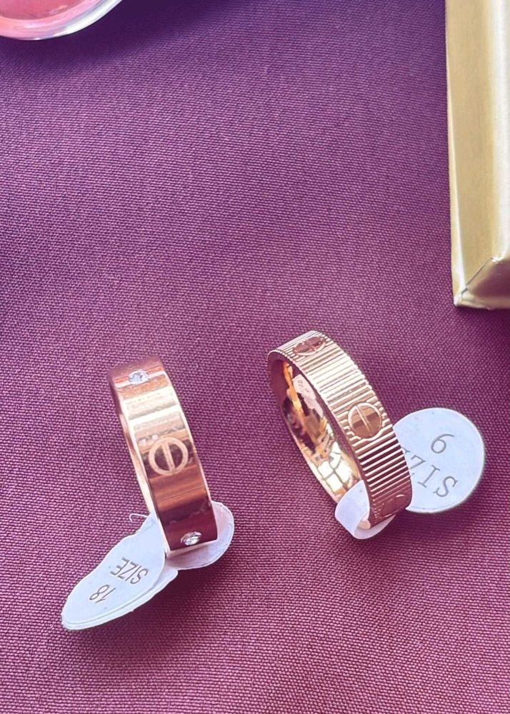 Elegant Gold Rings