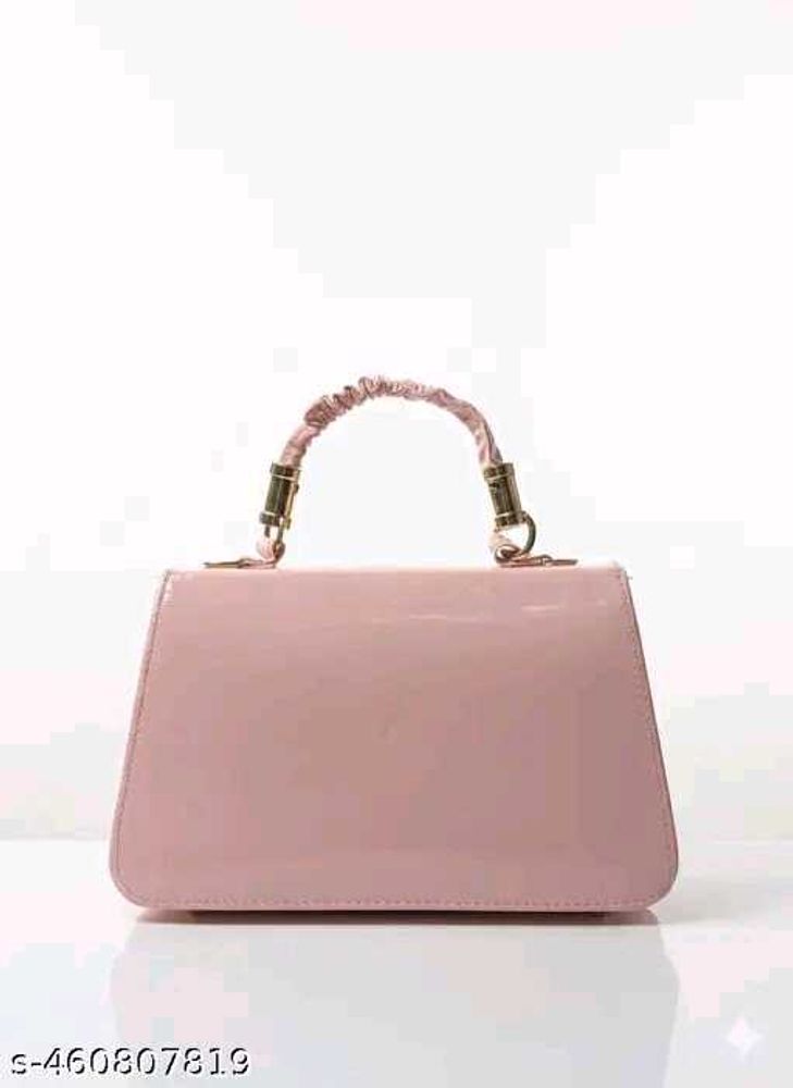 Chic Pink Patent Handbag