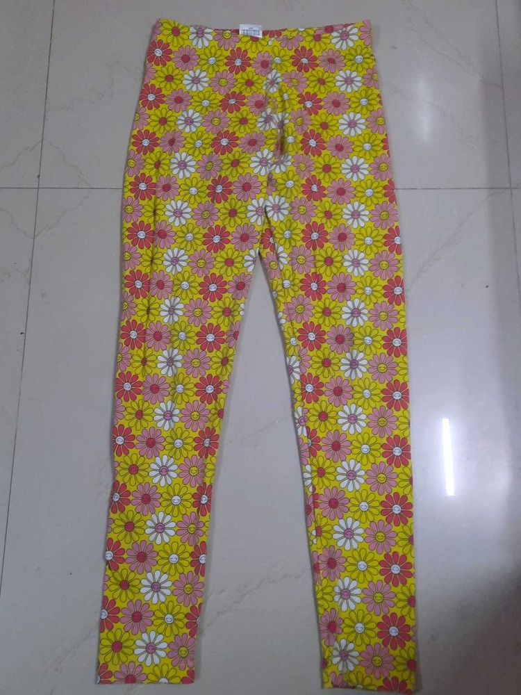 Floral Print Leggings
