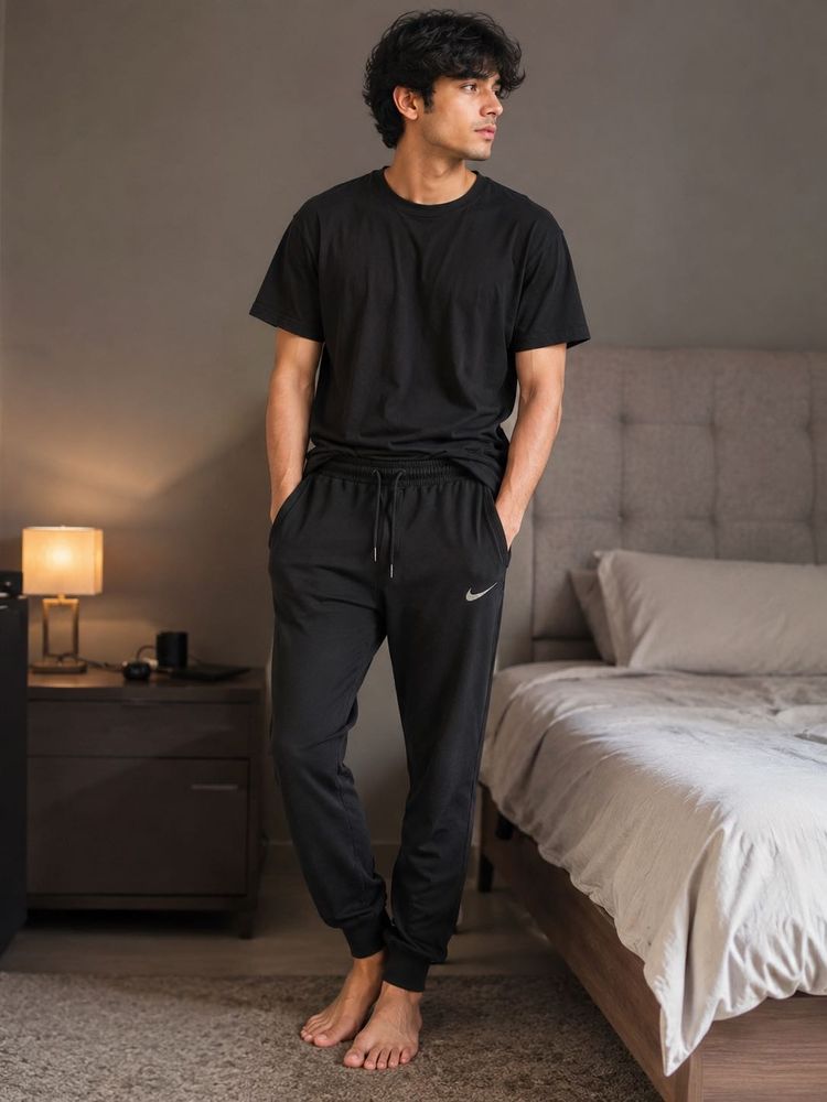 Men's Black Nike Joggers