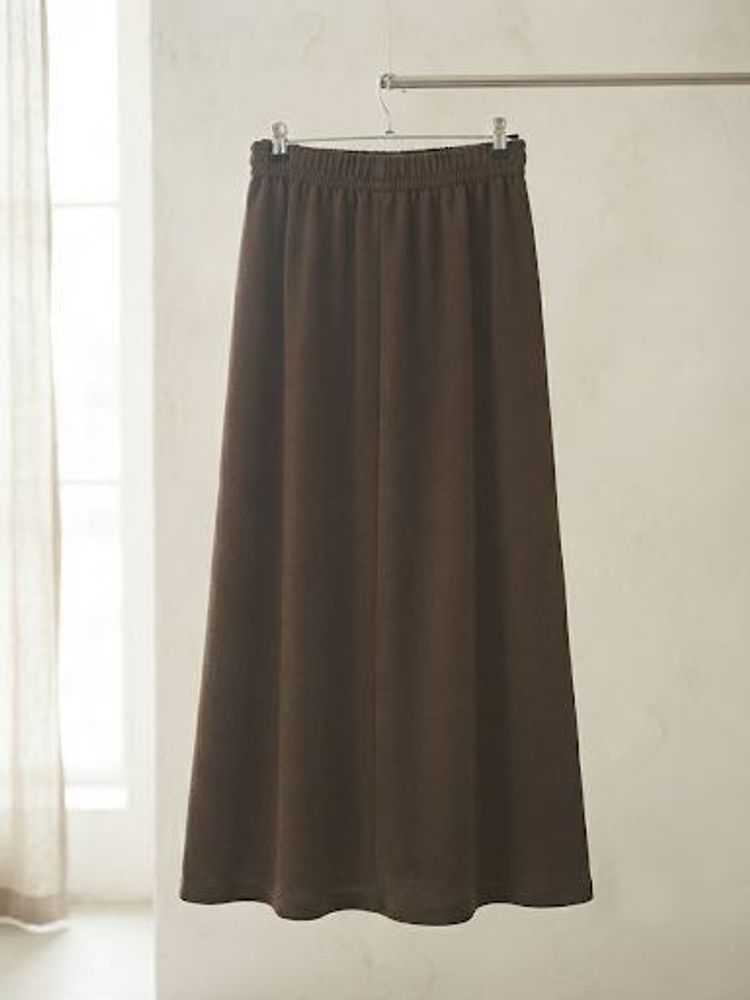 Comfortable Brown Maxi Skirt