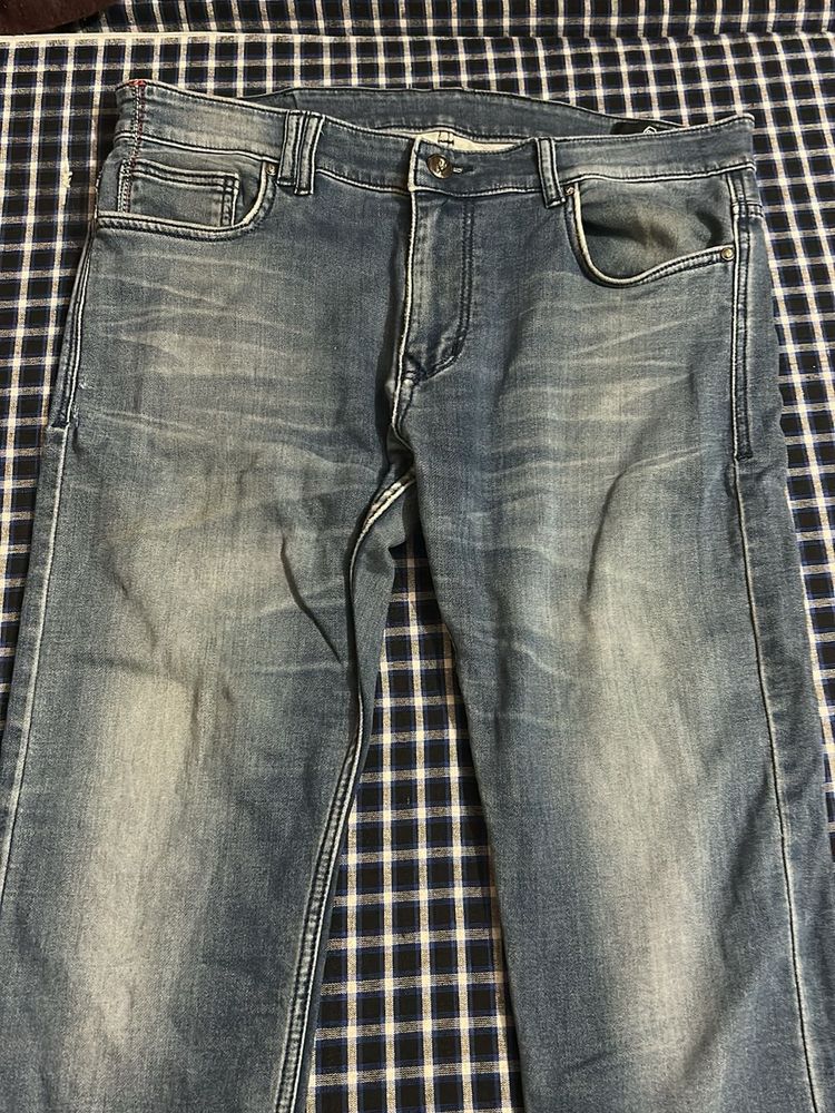 Stylish Blue Denim Jeans