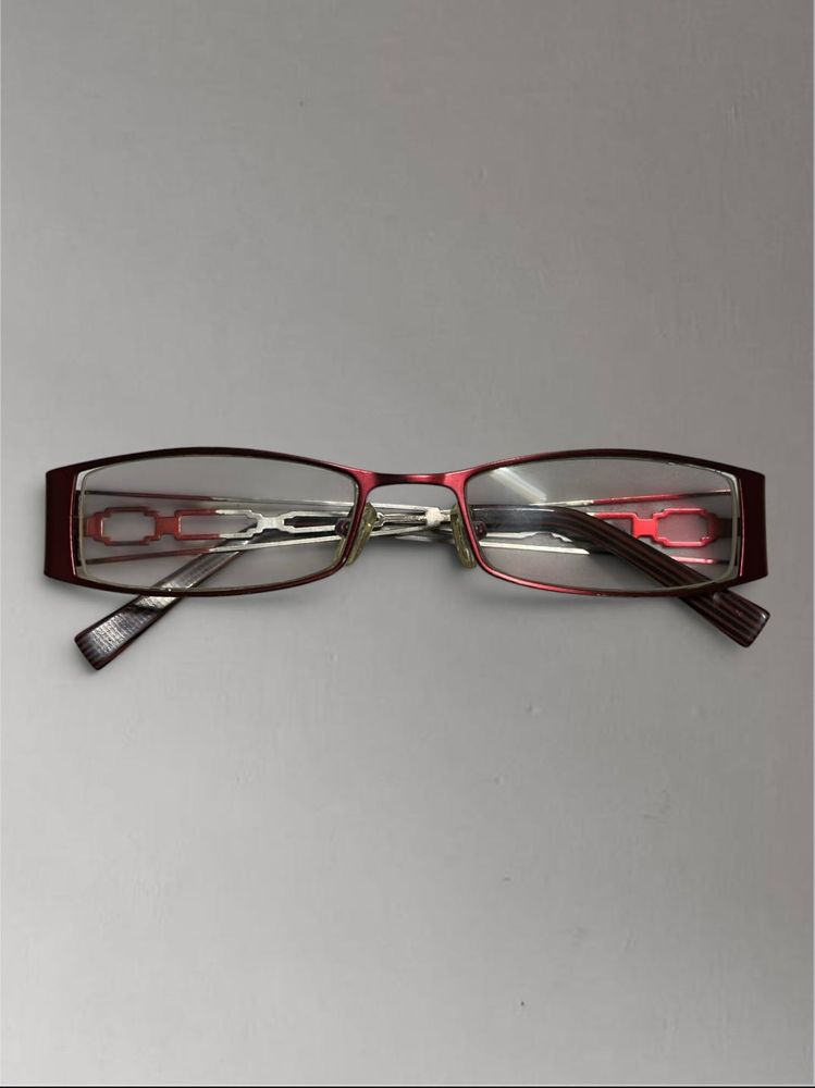 Y2k Red Eyeglasses Frame