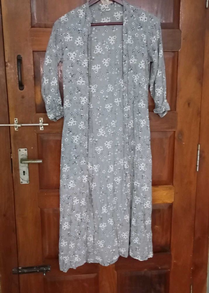 Cotton long shrug