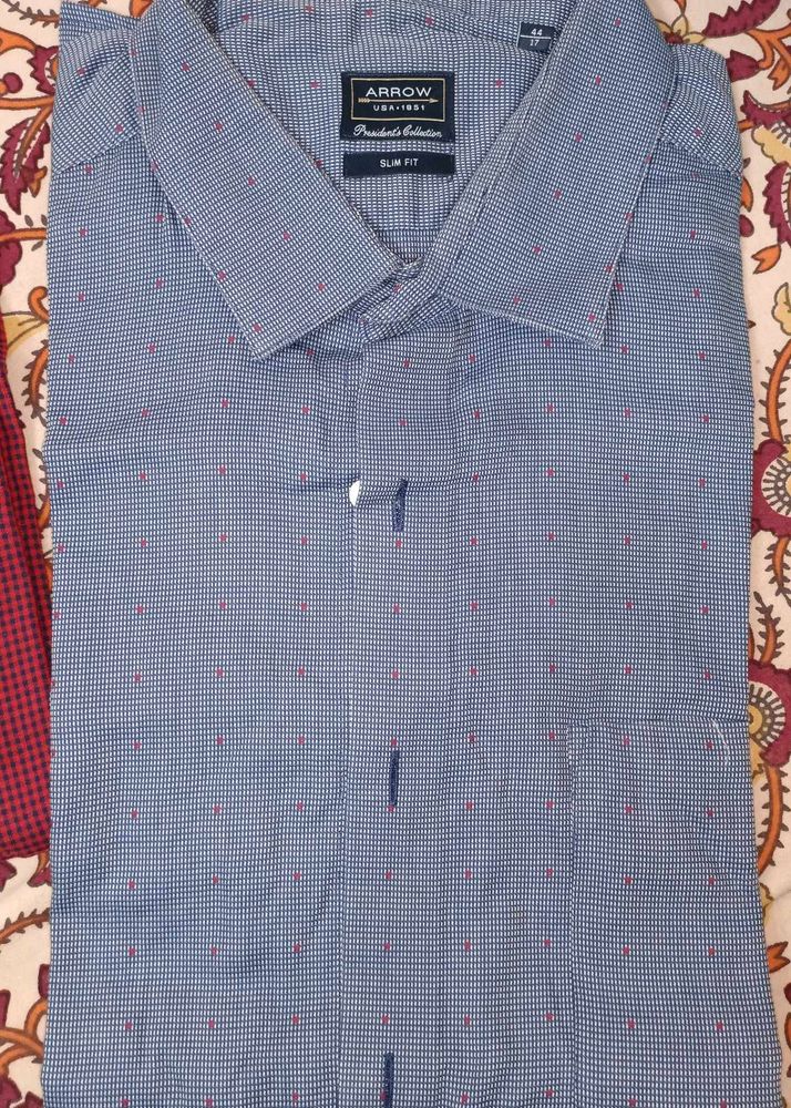 Arrow Slim Fit Shirt Men 44/2XL