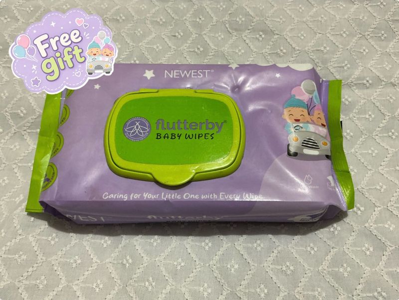 Flutterby Baby Wipes - Gentle Care