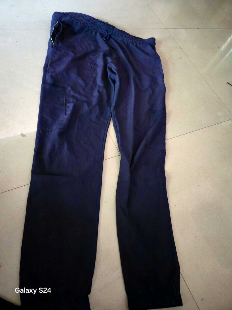 Men's Navy Blue Casual Pants