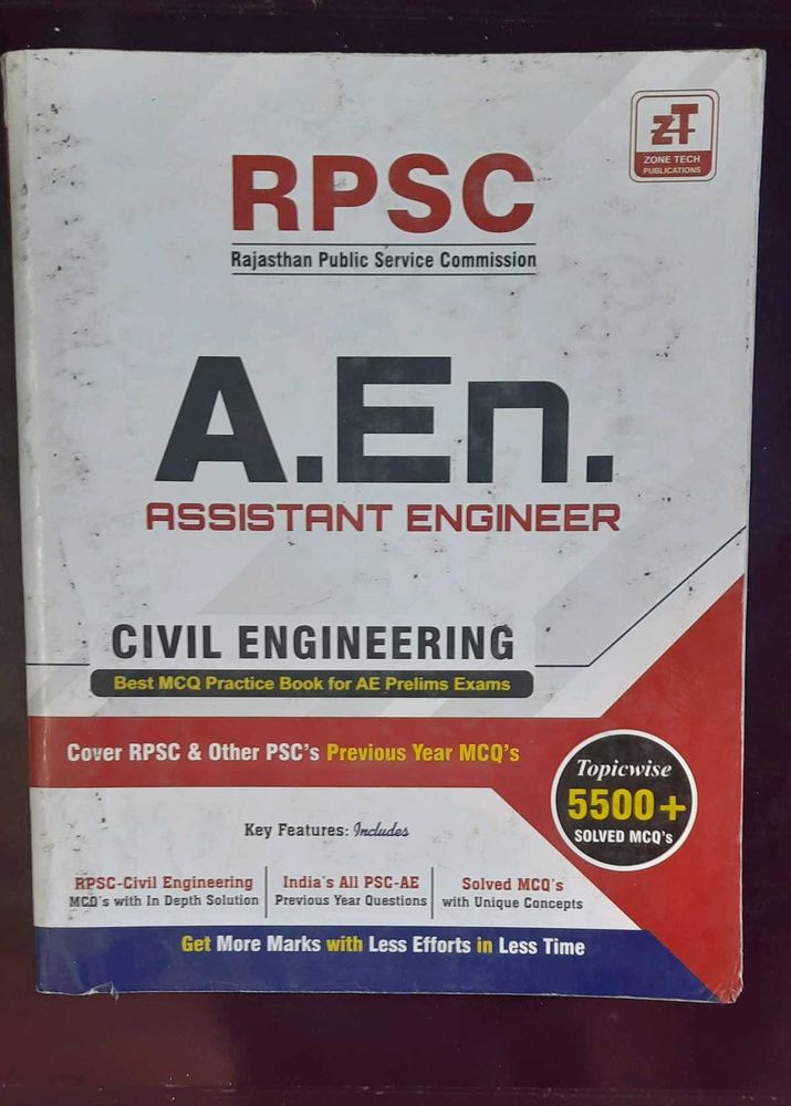 Zone Tech RPSC AE Civil Engineering Book