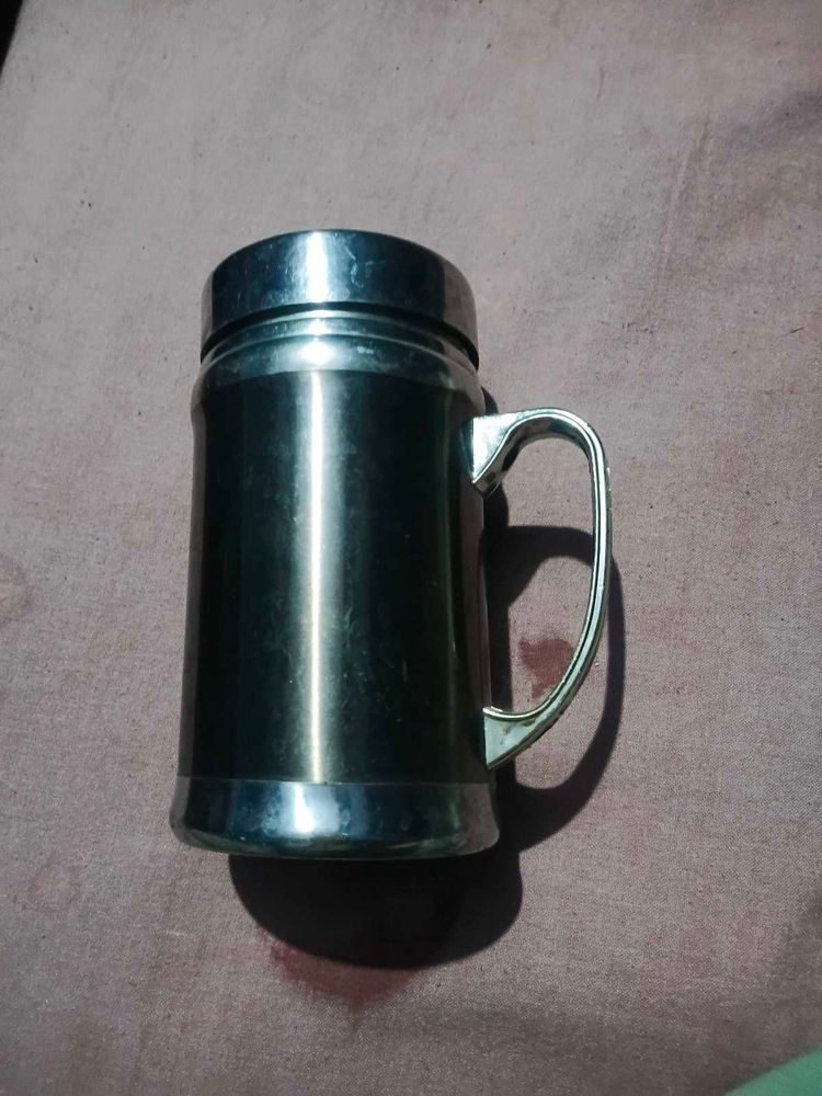 Vintage Stainless Steel Mug