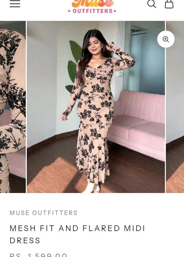 Chic Floral Print Maxi Dress