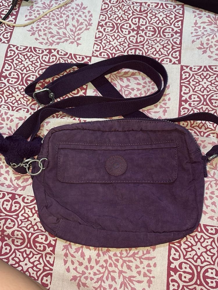 Kipling Purple Crossbody Bag