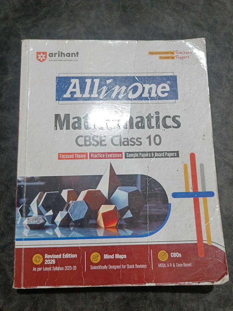 Arihant All in One Mathematics Class 10 Book