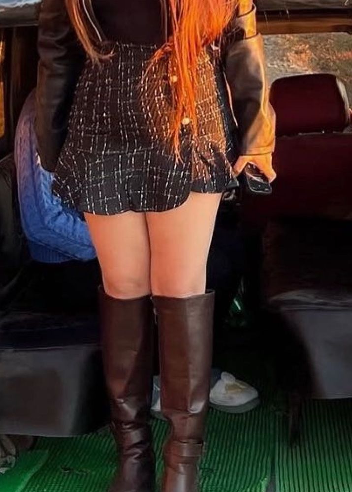 Brown High Boots