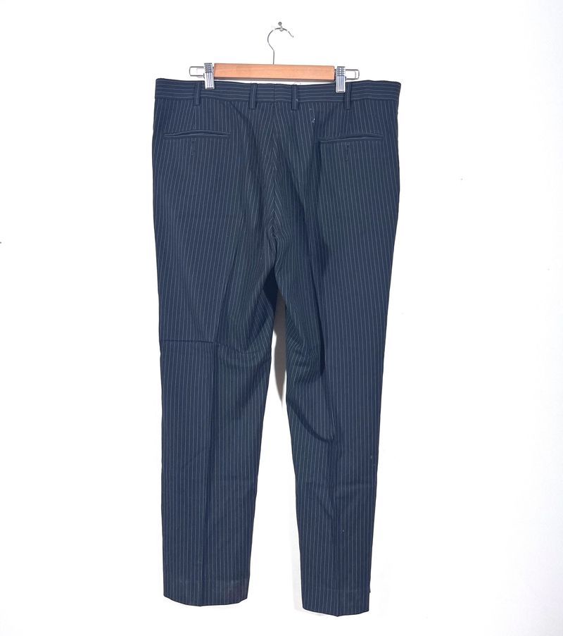 Black Patterned Trouser (Men)