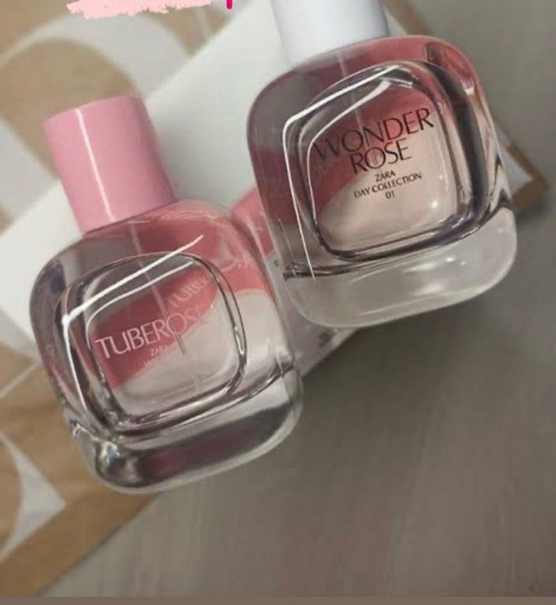Wonderose And Tuberose Perfume-90 Ml Each