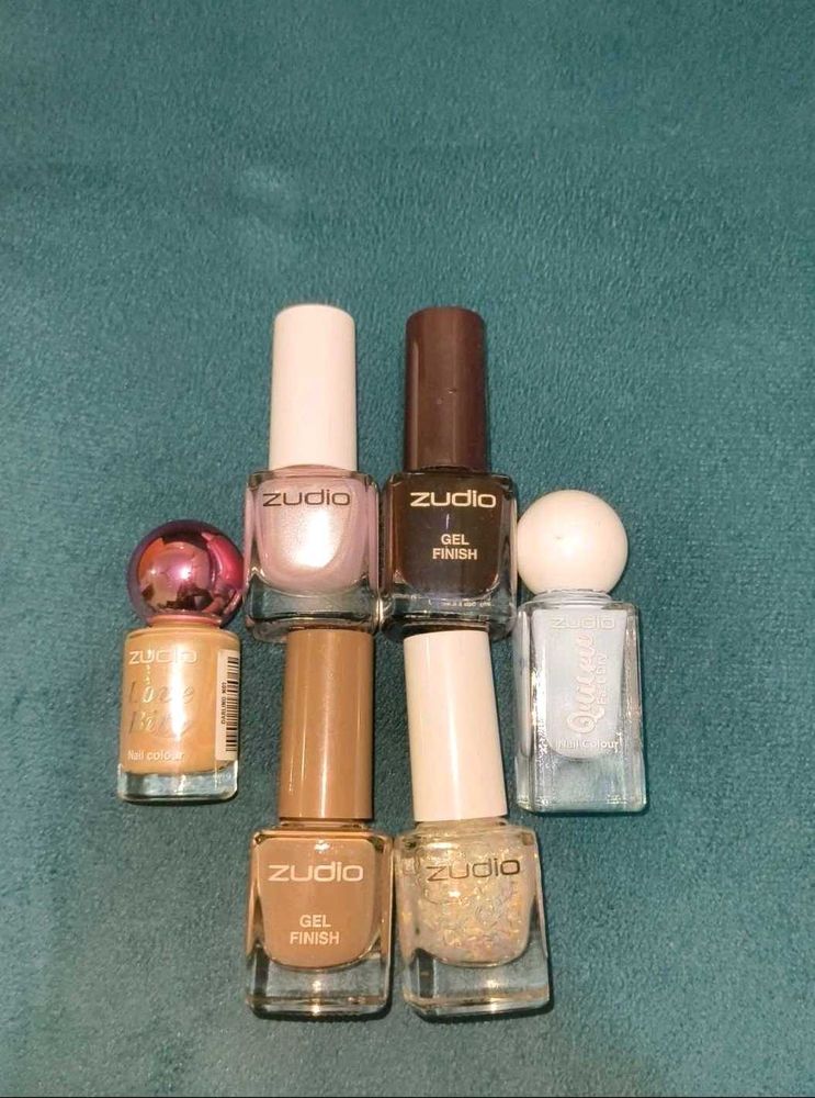 7 Zudio Nail Polish Collection + free remover