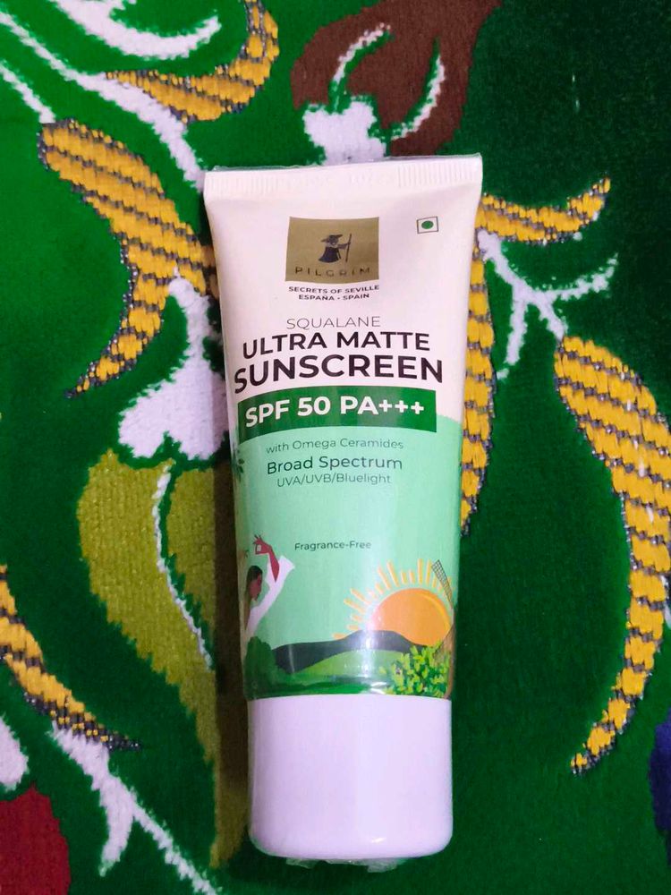 Pilgrim Ultra Matte Sunscreen SPF 50