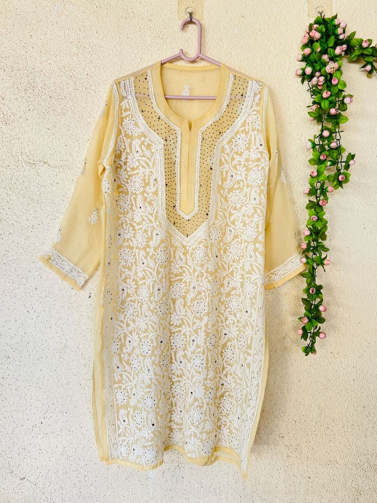 Elegant Chikankari Kurta