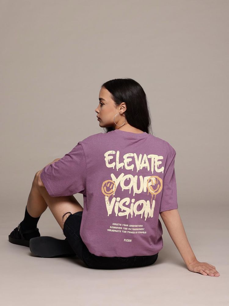 Graphic Print Oversized T-Shirt