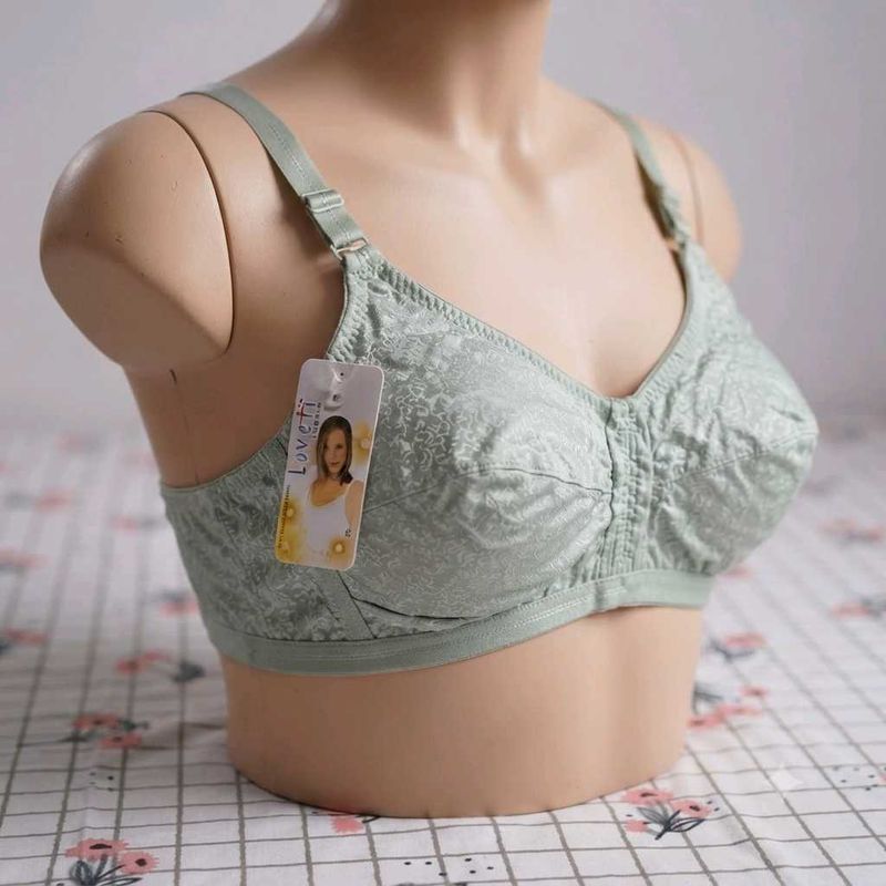 Lovely Light Green Bra