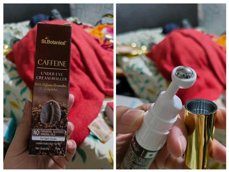 St Botanica Under Eye Cream Roller