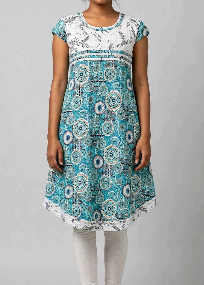 Boho Chic Mandala Print Kurti cum Dress