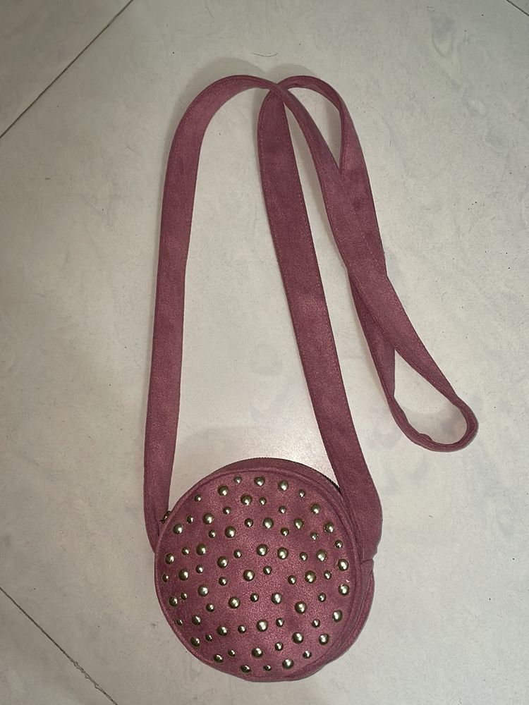 Beautiful Pink Colored Purse!