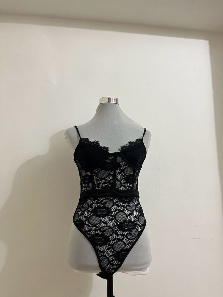 Lace Bodysuit - Elegant &amp; Comfortable