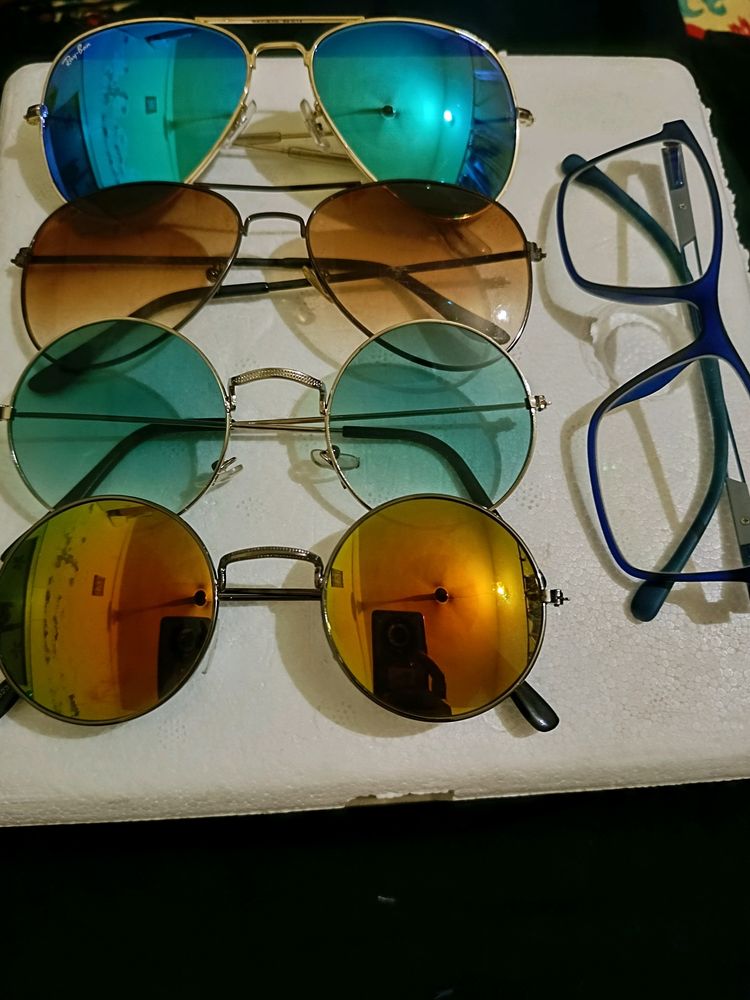 🔥🔥Huge Sale Of Goggles 😎4 Sunglasses &amp; 1 Specx