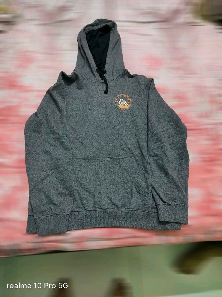 Men's Grey Hoodie
