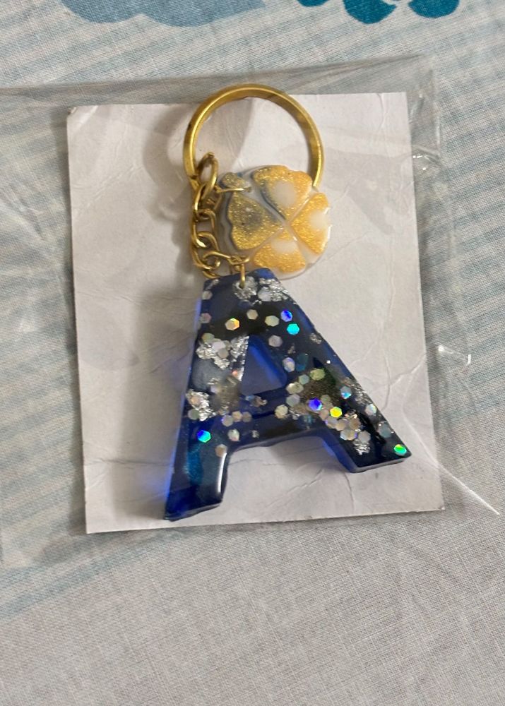 Customised resin products any letters keycha