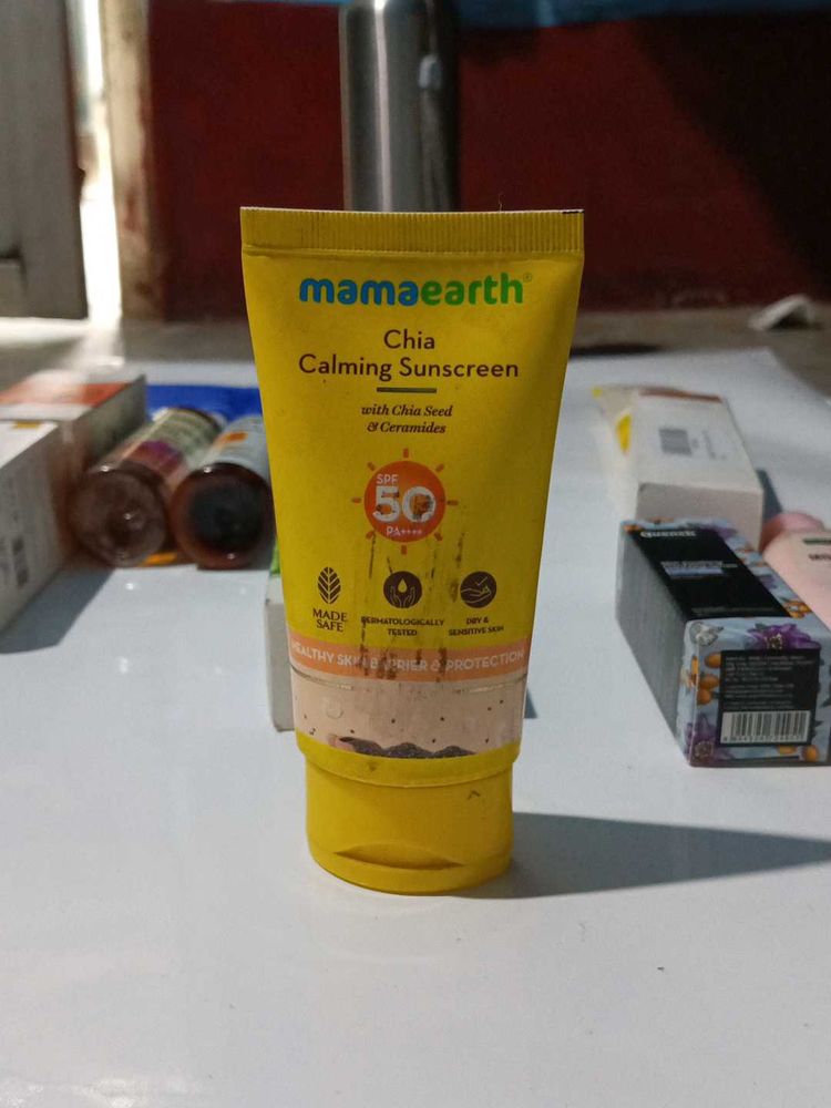 Mamaearth Chia Calming Sunscreen SPF 50