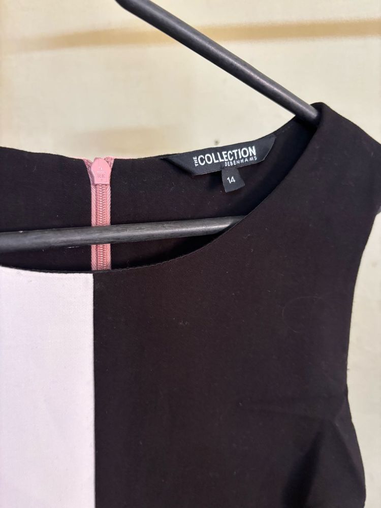 Elegant Color Block Dress