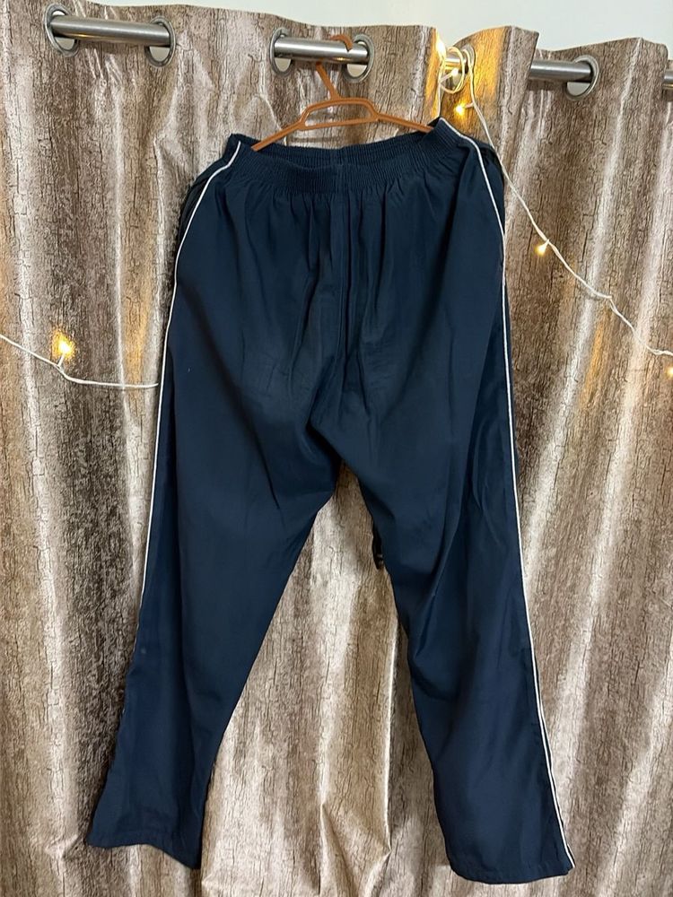 Navy Blue Track Pants