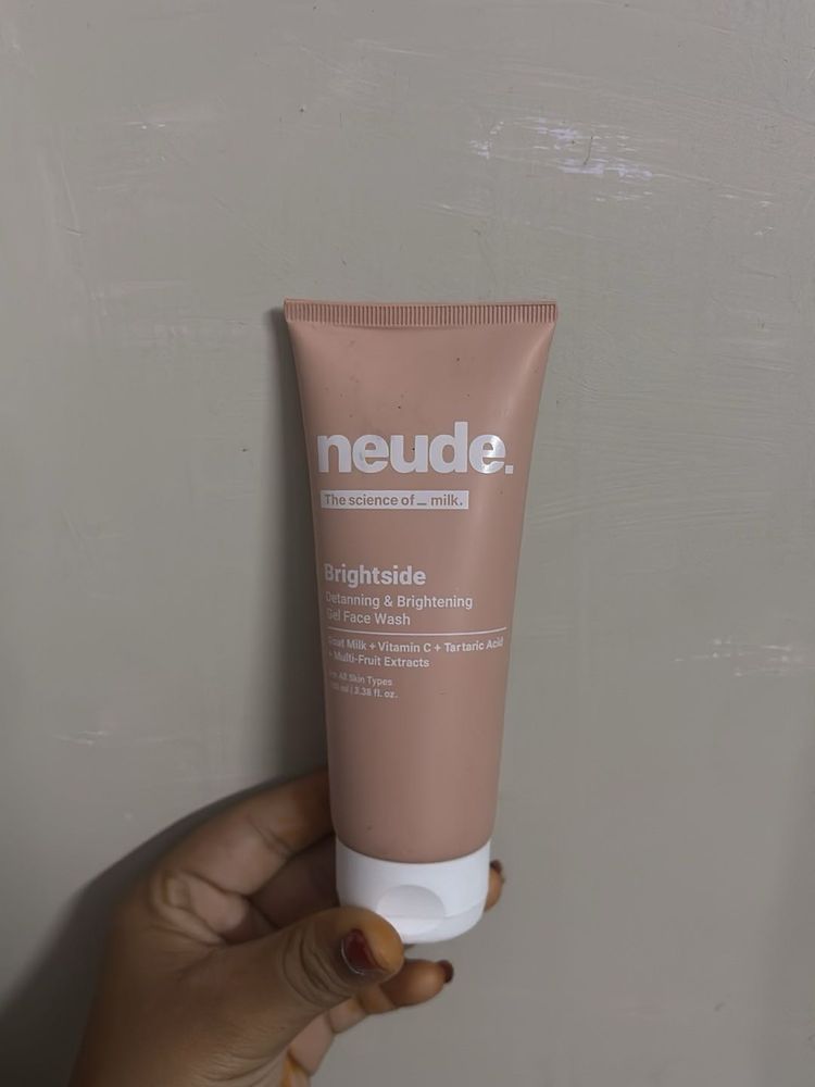 Neude Brightside Tanning &amp; Brightening Face Wash